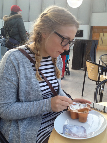 lunsj på kunstmuseum