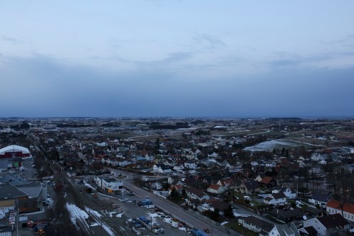 Bryne frå høghuset